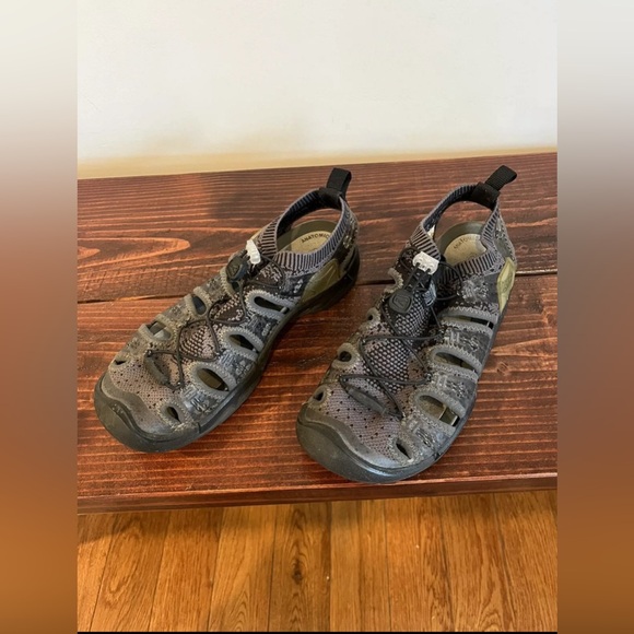 KEEN EvoFit Women’s Sandals Gray Paloma One Sport Size 8.5 Hiking Shoes Outdoor - Picture 3 of 9